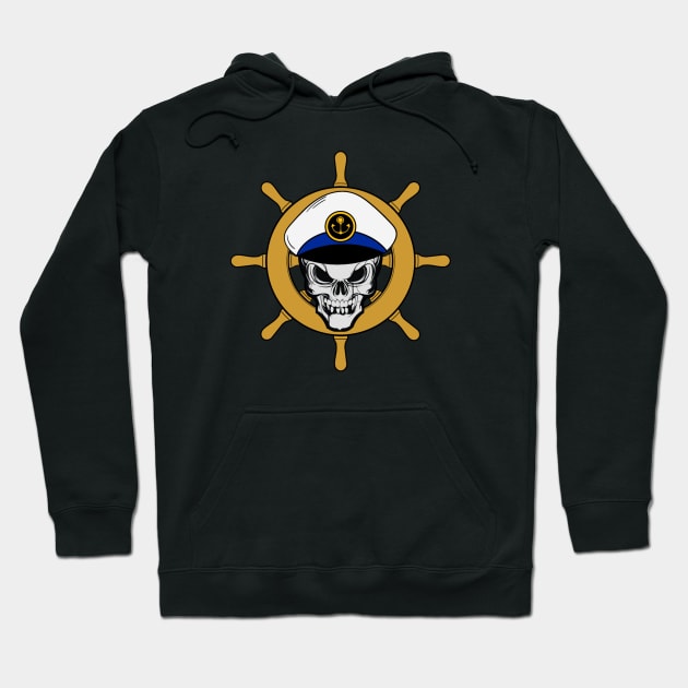 Skull the Sailor Hoodie by DOORS project